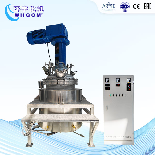 300L不銹鋼機械密封反應釜